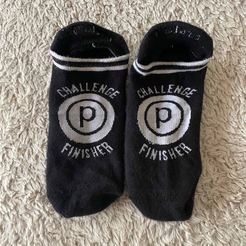Pure Barre Challenge Finisher Socks